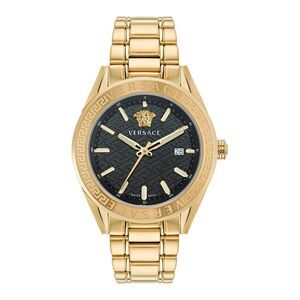 Versace Gold Stainless Steel Dress Men's Watch